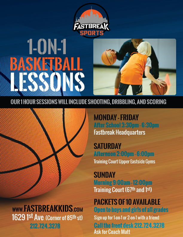 1-on-1 Basketball Lessons